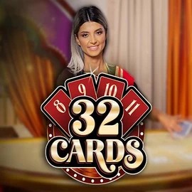 32 Cards slot visual from Ezugi available on llizarocasino.pl