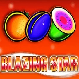 Blazing Star online game logo by Merkur Gaming on llizarocasino.pl