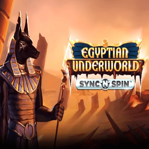 Egyptian Underworld logo by Greentube at Lizaro Casino