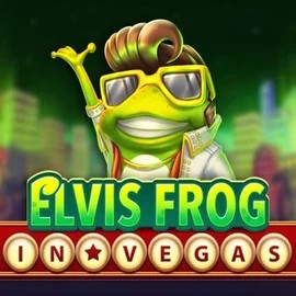 Elvis Frog In Vegas slot logo by BGAMING at Lizaro Casino