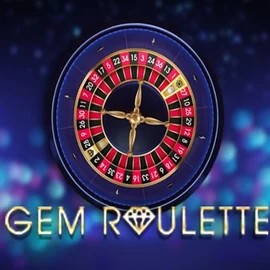 Gem Roulette slot visual from iSoftBet available on llizarocasino.pl